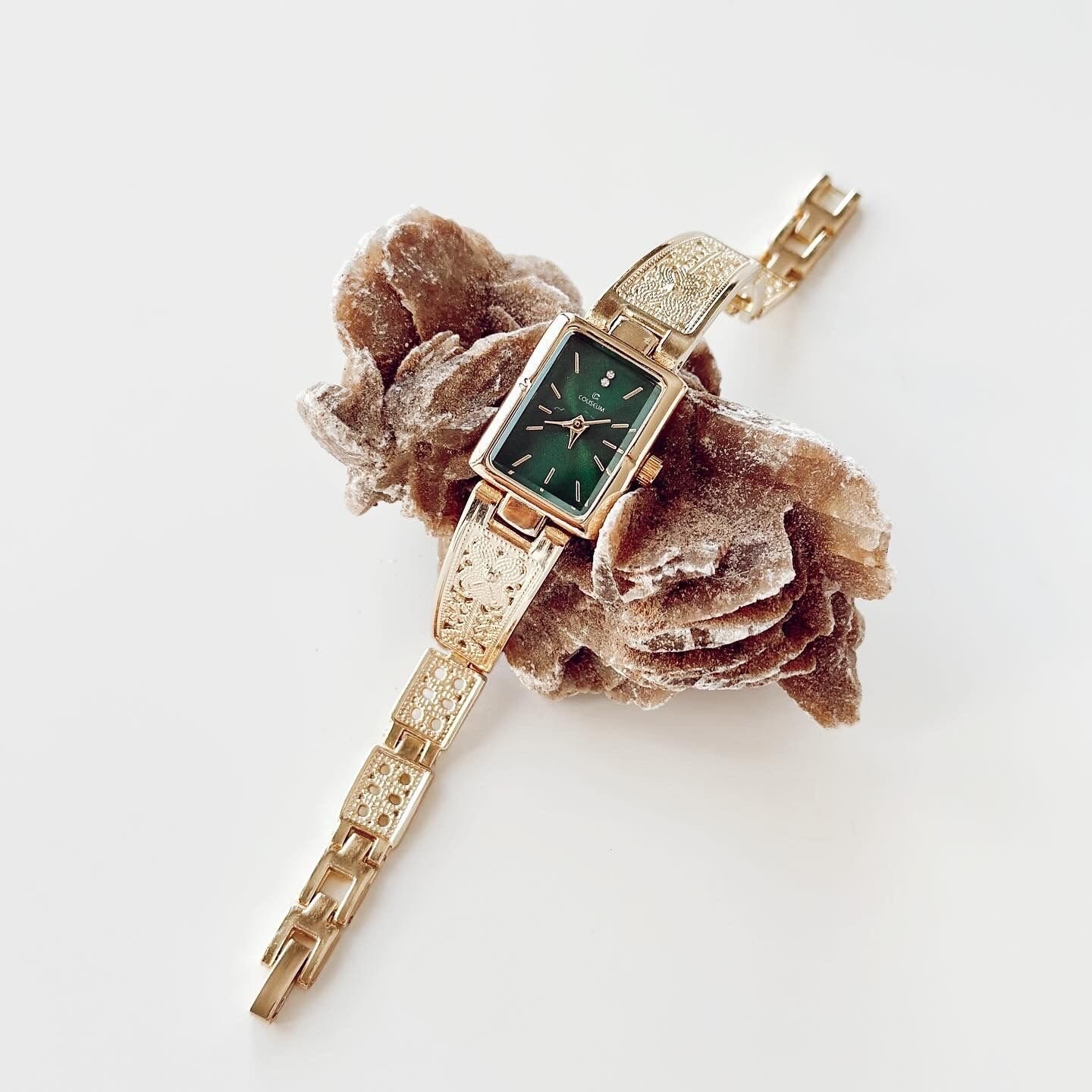 Lace 80's Gold-Green Watch | Saat