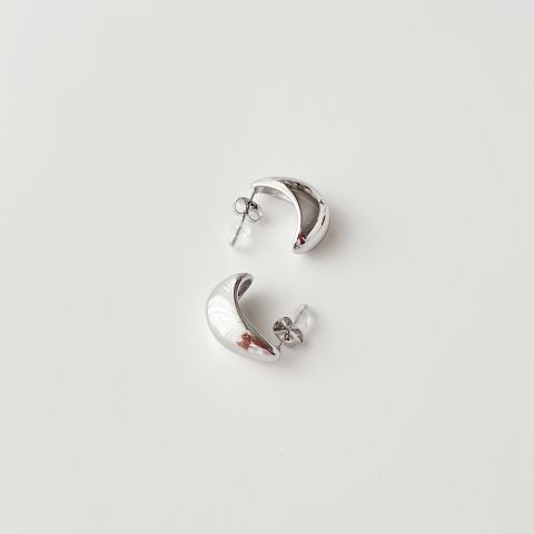 Auger Grey Xuping Steel Earring | Çelik Küpe