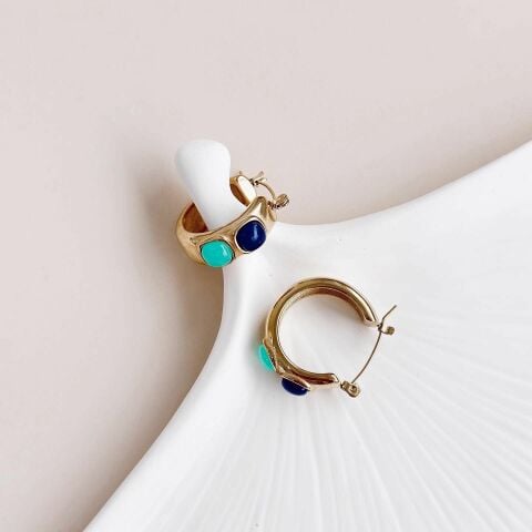 Fear Steel Earring