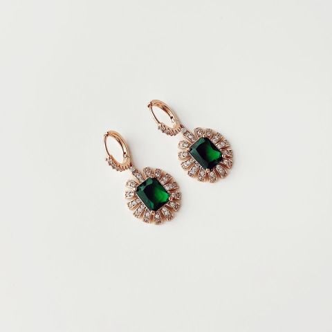 Violet Xuping Steel Earring | Çelik Küpe