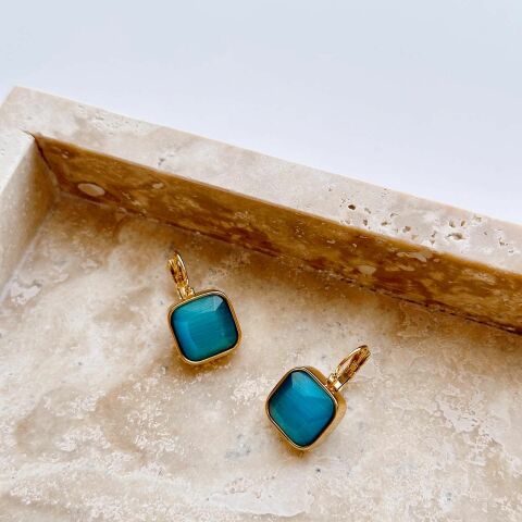 Ocean Steel Earring