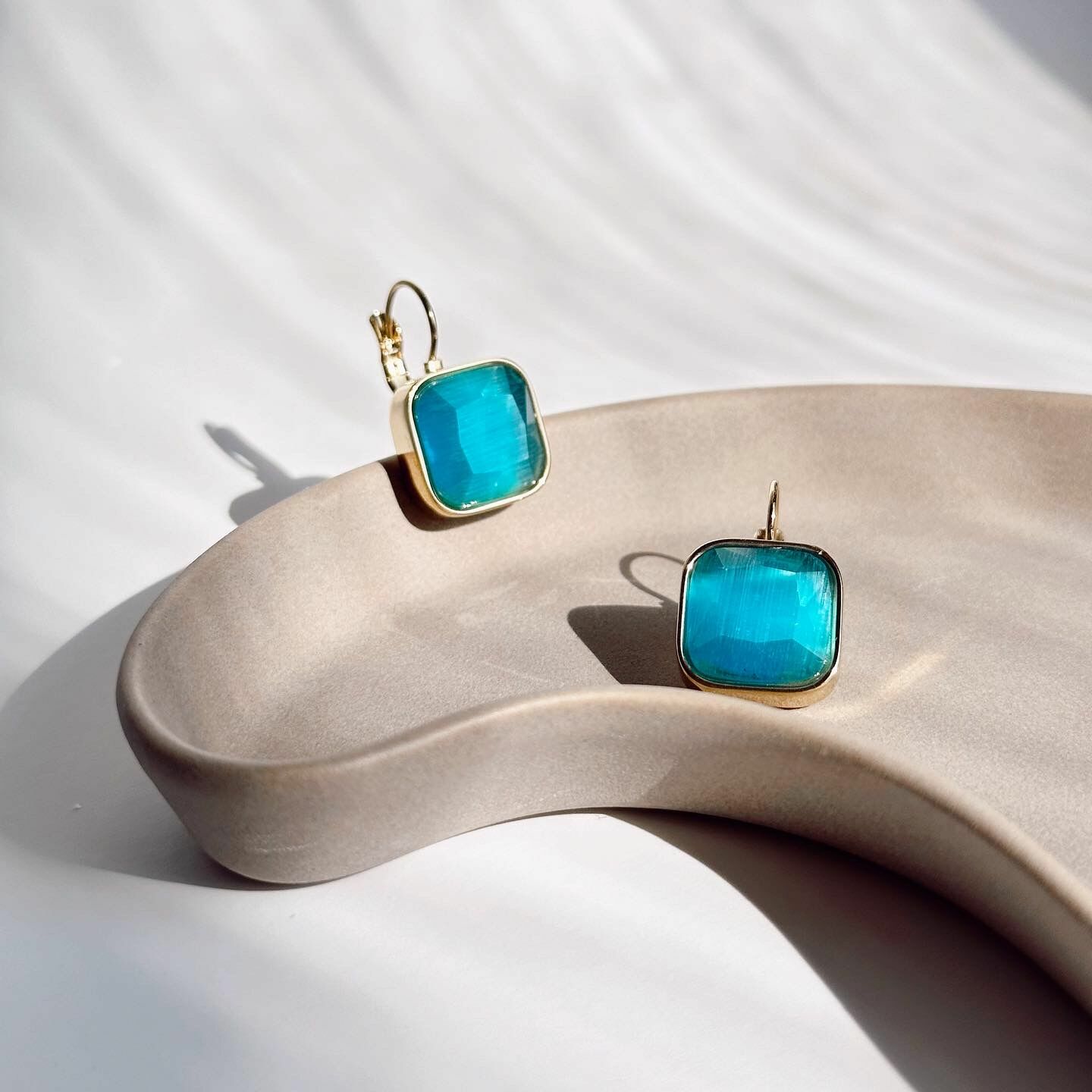Ocean Steel Earring