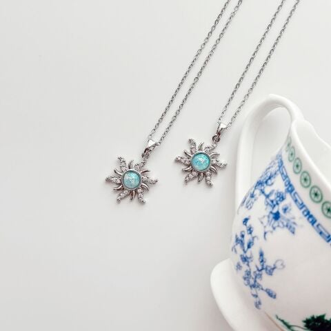 Hero Grey Steel Necklace | Çelik Kolye