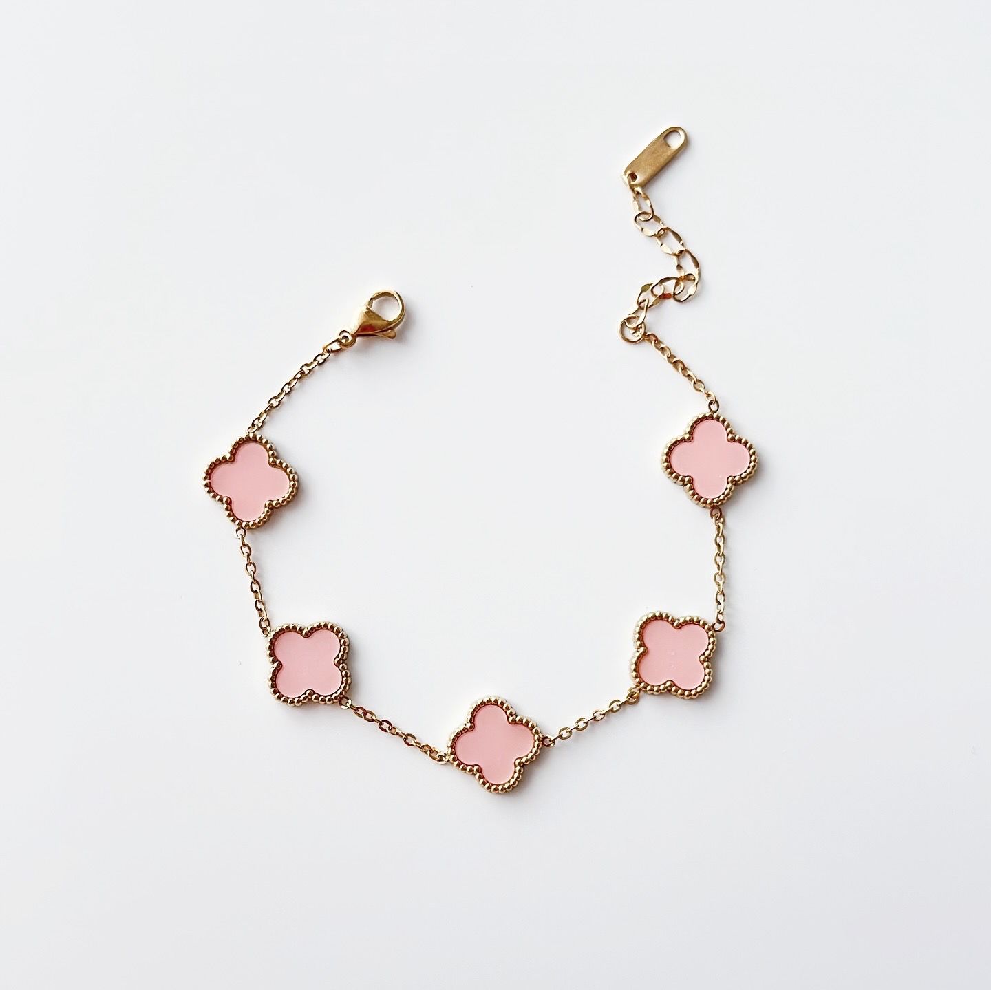 Pink Cliff Steel Bracelet