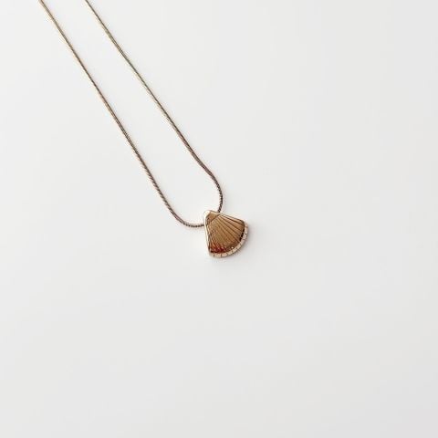 Shilling Steel Necklace | Çelik Kolye