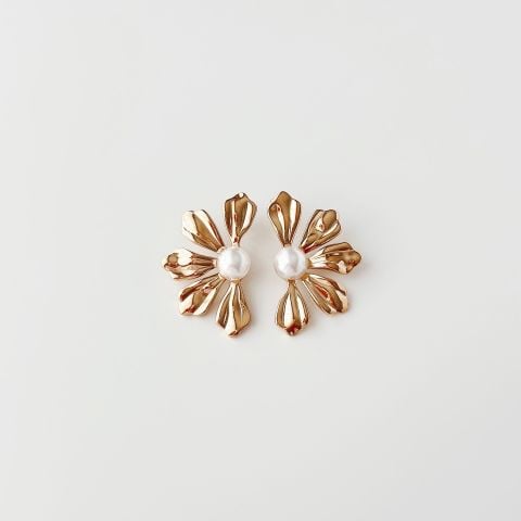 Shale Steel Earring | Çelik Küpe