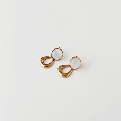 Lohane Steel Earring | Çelik Küpe