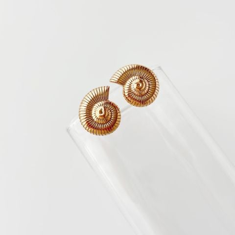 Winkle Steel Earring | Çelik Küpe