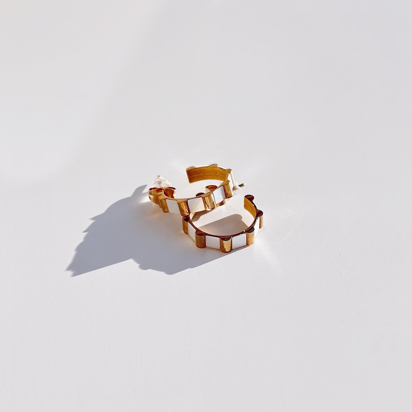 Mini Shell Steel Earring