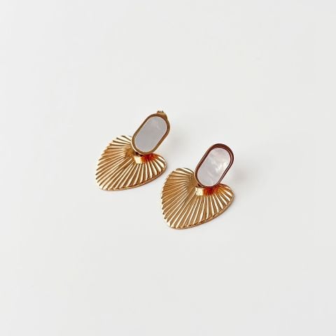 Edness Steel Earring | Çelik Küpe