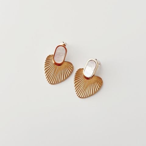Edness Steel Earring | Çelik Küpe