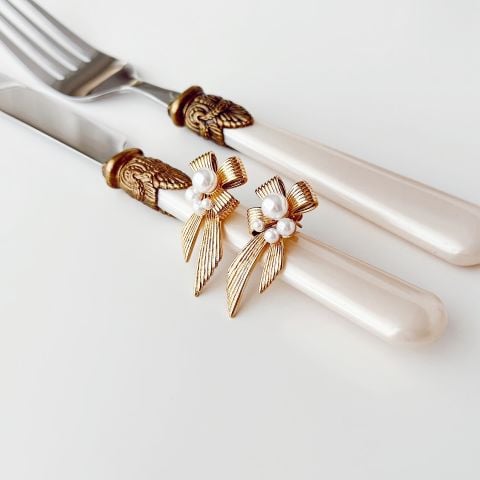 Ferida Steel Earring | Çelik Küpe