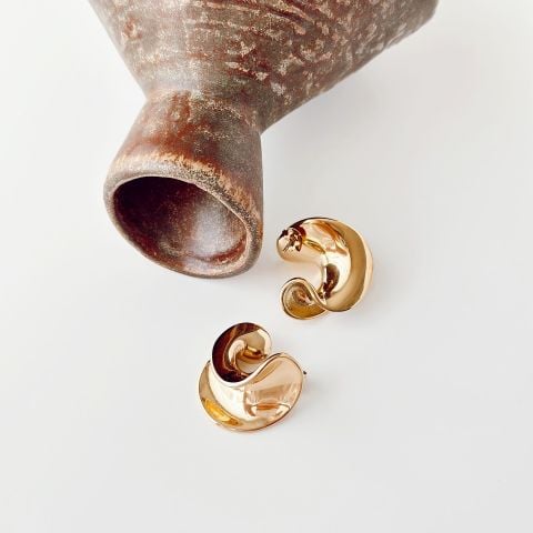 Nves Steel Earring | Çelik Küpe