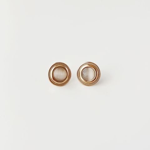 Fontaine Steel Earring | Çelik Küpe