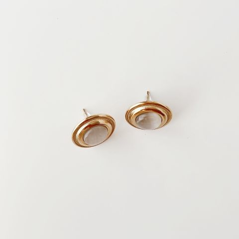 Fontaine Steel Earring | Çelik Küpe