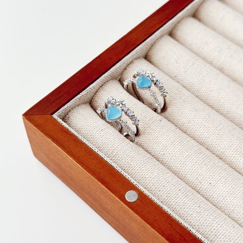 Blueis Grey Ring / Yüzük