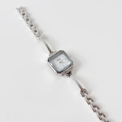 Carla Grey-White Watch | Saat