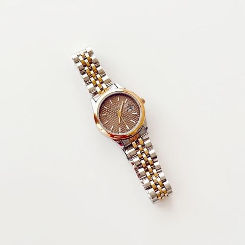 Ousen Grey-Gold-Brown Watch | Saat