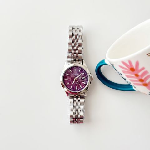 Ousen Grey-Purple Watch | Saat