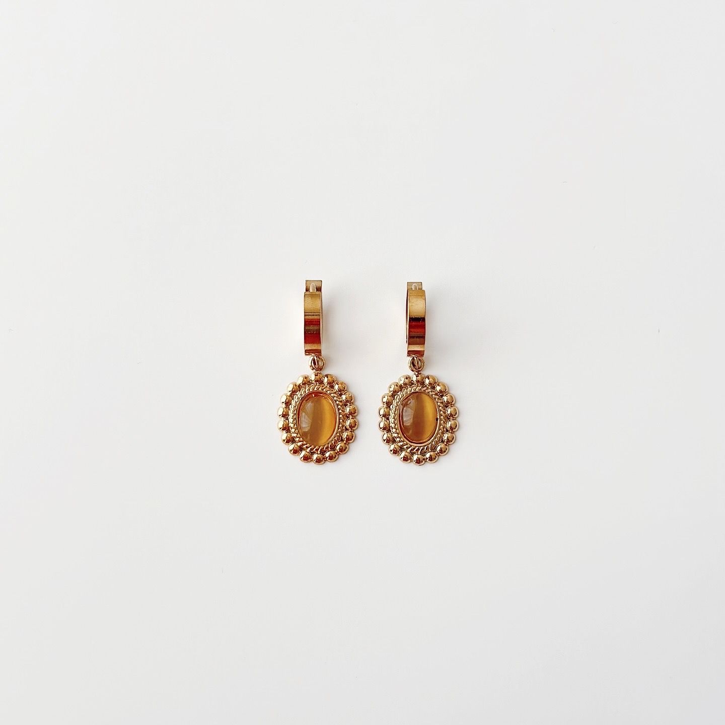 Sunrise Steel Earring | Çelik Küpe