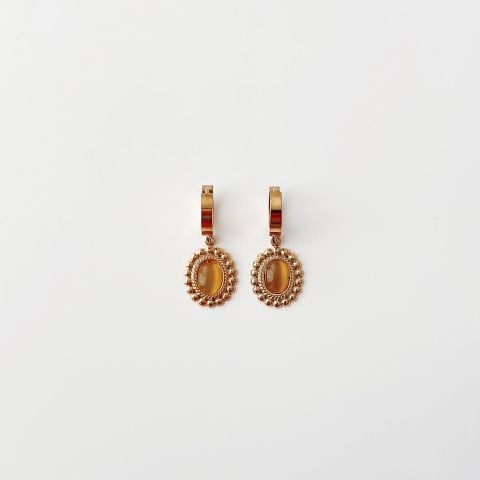 Sunrise Steel Earring | Çelik Küpe