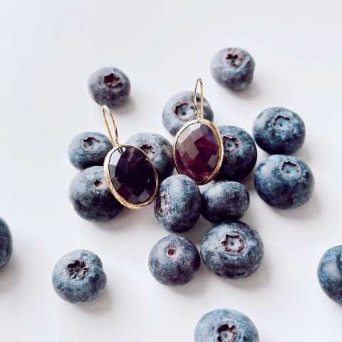 Ametist Earring