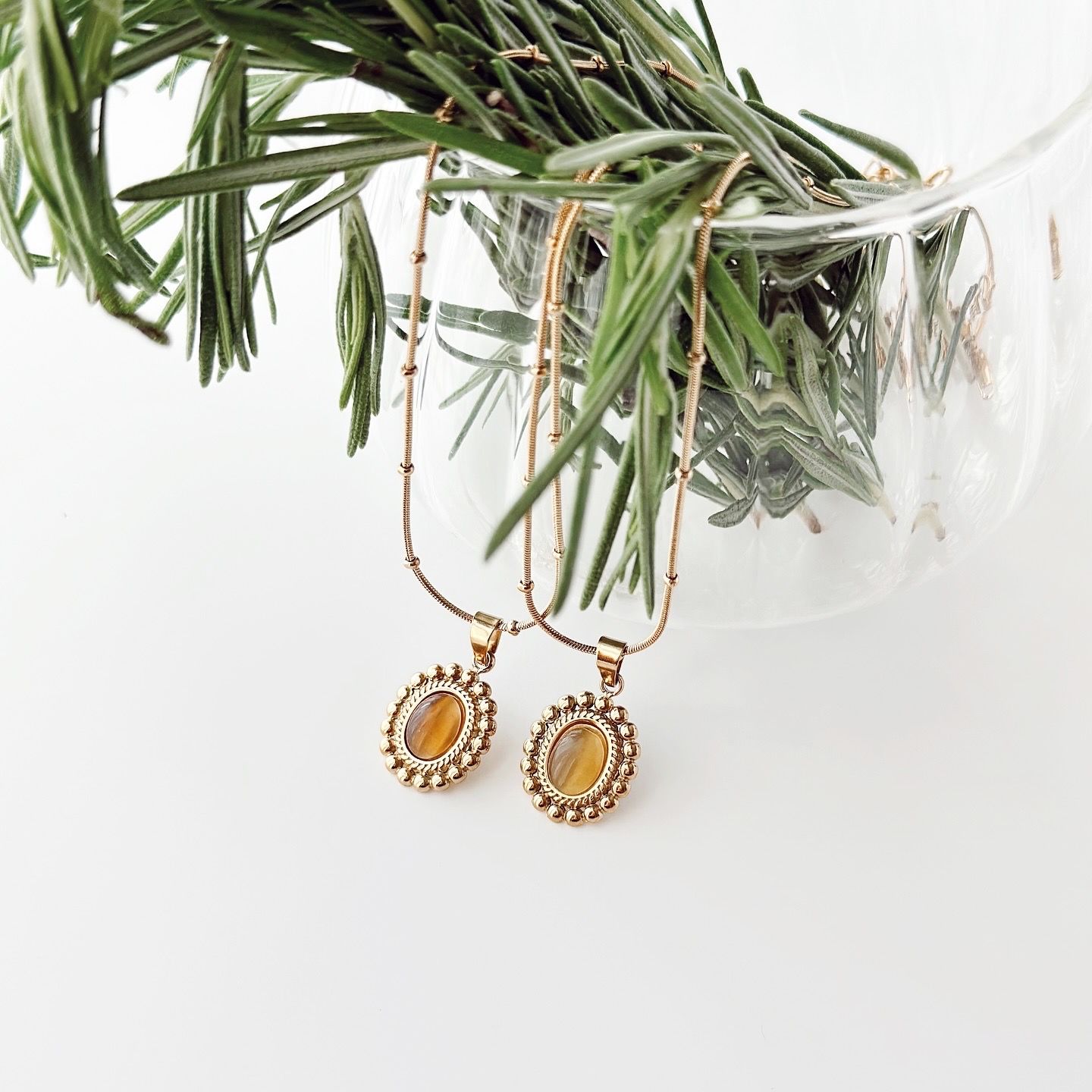 Sunrise Steel Necklace | Çelik Kolye