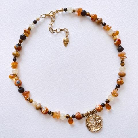 Wild Sunset Man Necklace / Kolye
