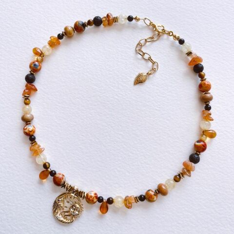 Wild Sunset Man Necklace / Kolye