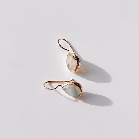 Prehnit Earring | Küpe