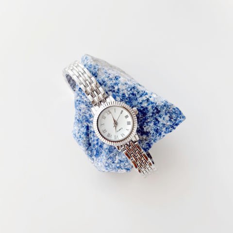 Berlin Grey-White Watch | Saat
