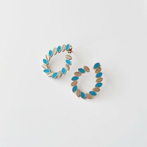 Cleopatra Steel Earring
