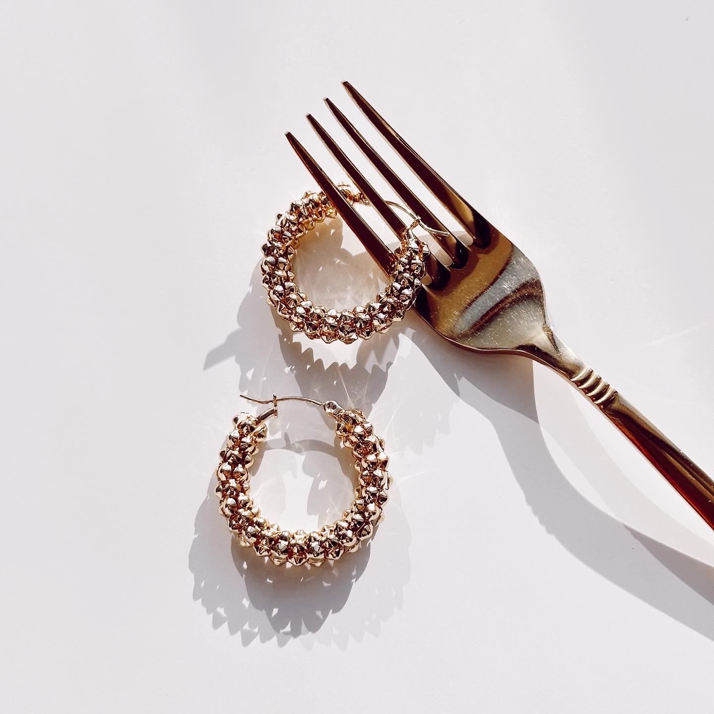 Minimal Whux Steel Earring | Çelik Küpe