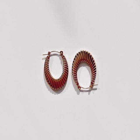 Dual Steel Earring | Çelik Küpe