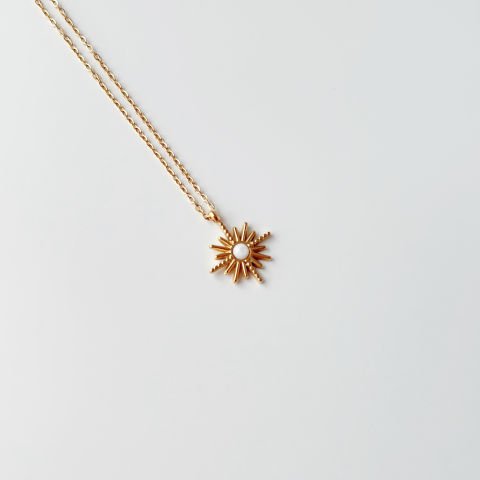 Roan White Steel Necklace | Çelik Kolye