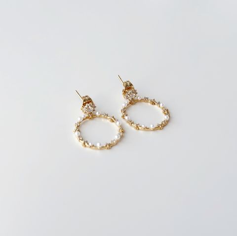 Voud Steel Earring | Çelik Küpe