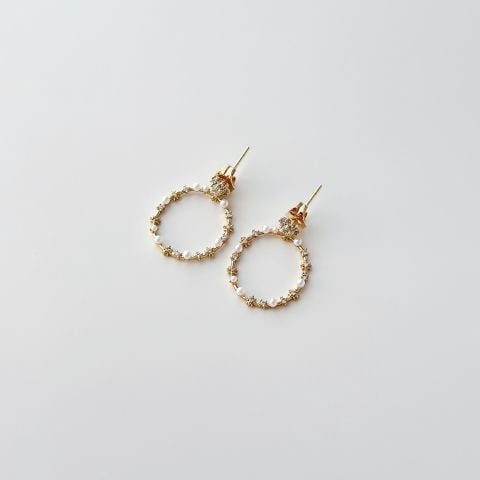 Voud Steel Earring | Çelik Küpe