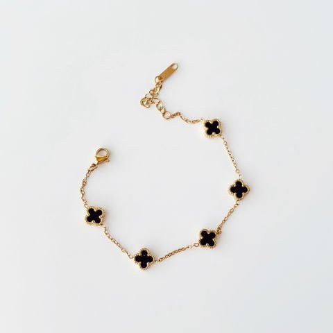 Richy Black Steel Bracelet | Bileklik