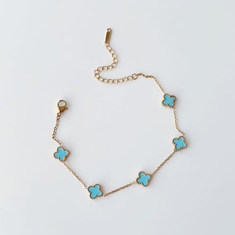 Richy Blue Steel Bracelet | Bileklik