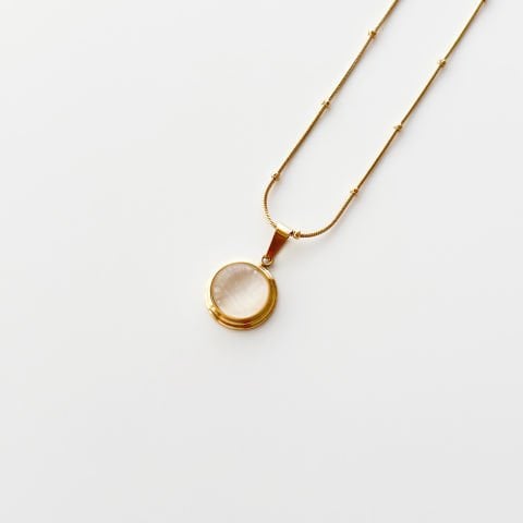 Caramela Steel Necklace | Çelik Kolye