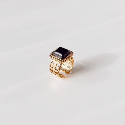 Onix Steel Ring / Çelik Yüzük