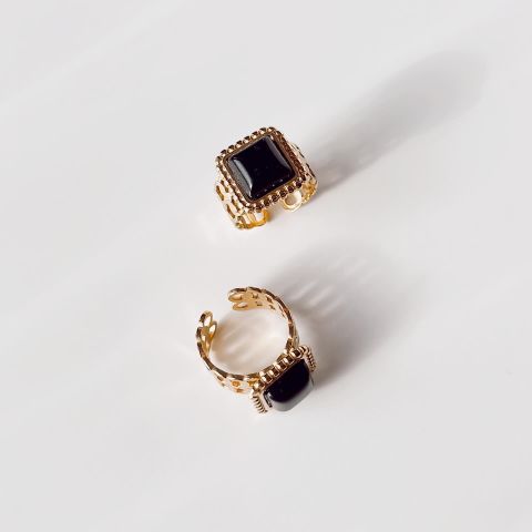 Onix Steel Ring / Çelik Yüzük