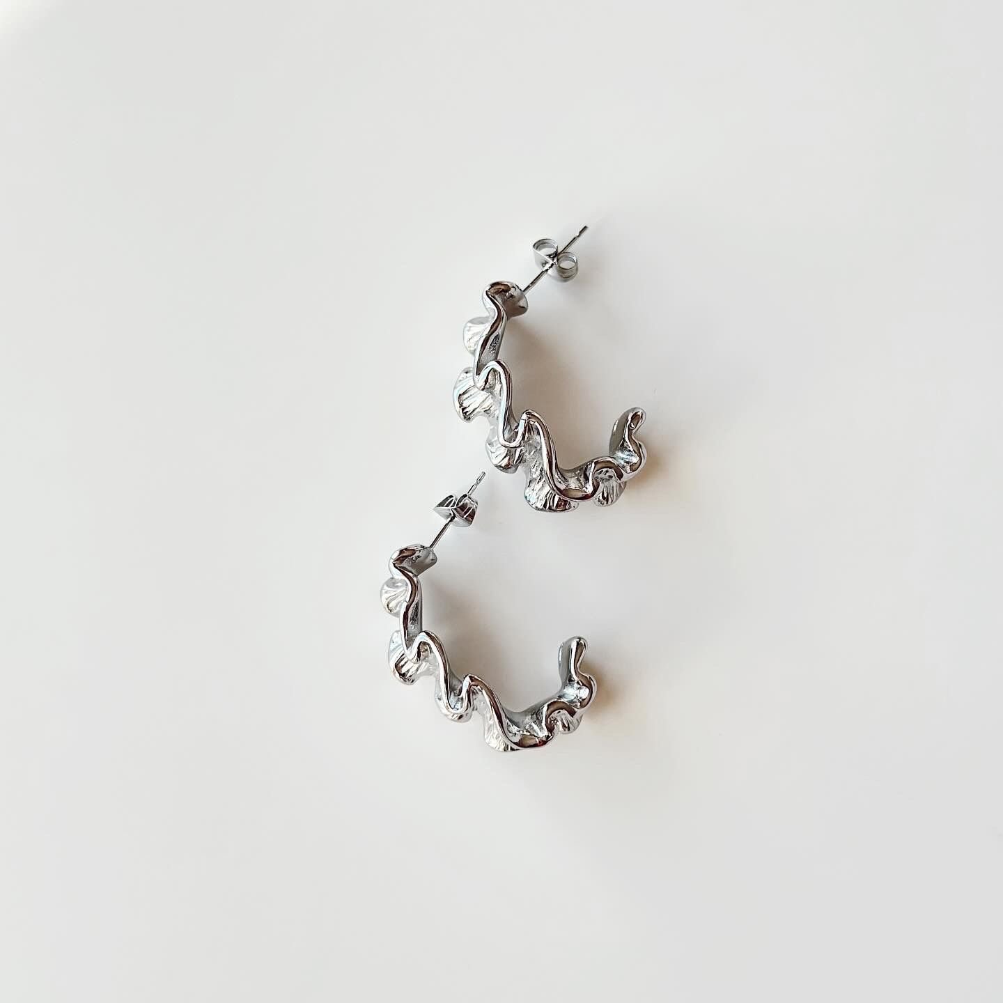 Diego Steel Earring | Çelik Küpe