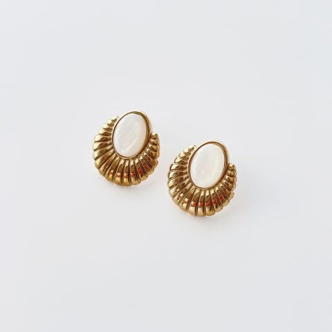 Dech Steel Earring | Çelik Küpe